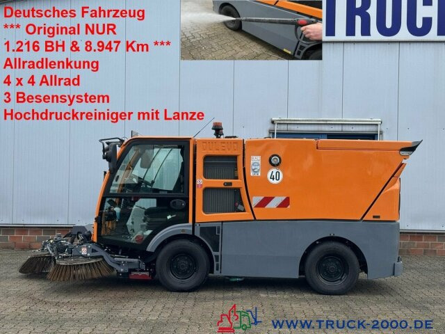 DULEVO 2000 3 Besen- 4x4Allrad- 4 Radlenkung - Tänavapühkimismasin: pilt 1 DULEVO 2000 3 Besen- 4x4Allrad- 4 Radlenkung - Tänavapühkimismasin: pilt 1