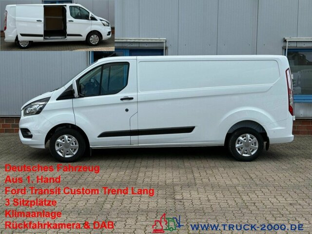 Ford Transit Custom Lang Trend 3Sitzer + Klima + DAB - Väike kaubik: pilt 1 Ford Transit Custom Lang Trend 3Sitzer + Klima + DAB - Väike kaubik: pilt 1