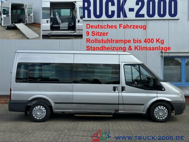 Ford Transit FT 300L Trend 9 Sitze & Rollstuhlrampe - Mikrobuss: pilt 1 Ford Transit FT 300L Trend 9 Sitze & Rollstuhlrampe - Mikrobuss: pilt 1