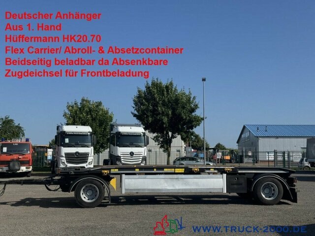 Hüffermann HK20.70 Flex/Kombi Carrier/ Abroll Absetzcont. - Multilift/ Liftdumper haagis: pilt 1 Hüffermann HK20.70 Flex/Kombi Carrier/ Abroll Absetzcont. - Multilift/ Liftdumper haagis: pilt 1