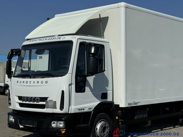 Tarbesõiduk furgoon Iveco 75E18 Koffer & LBW original NUR 139.373 Km: pilt 9