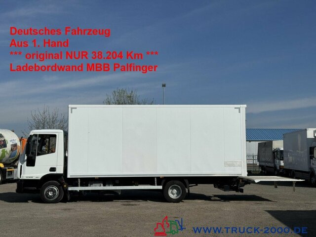 Iveco 75E22 Koffer LBW Palfinger Klima NUR 38.204 KM - Tarbesõiduk furgoon: pilt 1 Iveco 75E22 Koffer LBW Palfinger Klima NUR 38.204 KM - Tarbesõiduk furgoon: pilt 1