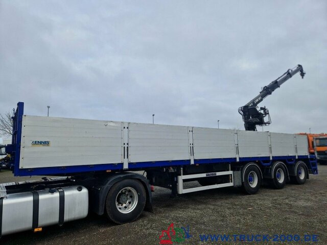 Kennis Hiab Roll-Kran 36t. Nutzlast Lenkachsen - Platvorm/ Madelpoolhaagis: pilt 3 Kennis Hiab Roll-Kran 36t. Nutzlast Lenkachsen - Platvorm/ Madelpoolhaagis: pilt 3