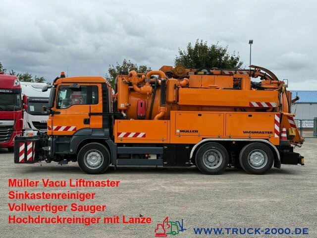 MAN 26.320 Müller Kanal Sauger + Sinkkastenreiniger - Vaakumveok: pilt 1 MAN 26.320 Müller Kanal Sauger + Sinkkastenreiniger - Vaakumveok: pilt 1