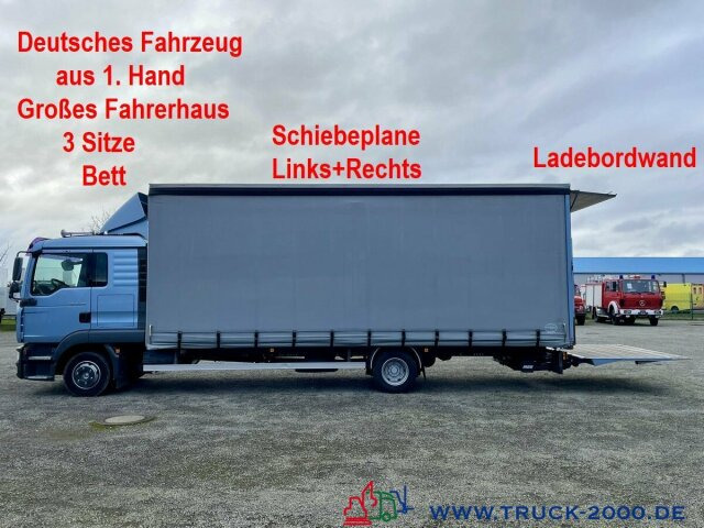 MAN TGL 9.210 Schiebeplane L+R LBW Großes Haus/ Bett - Tent veoauto: pilt 1 MAN TGL 9.210 Schiebeplane L+R LBW Großes Haus/ Bett - Tent veoauto: pilt 1