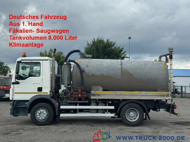 MAN TGM 15.250 Fäkalien- Saugwagen 8.000 Liter Klima - Vaakumveok: pilt 1 MAN TGM 15.250 Fäkalien- Saugwagen 8.000 Liter Klima - Vaakumveok: pilt 1