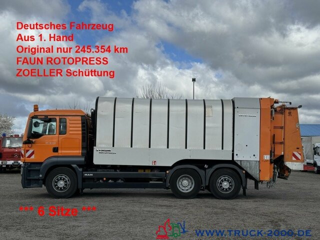 MAN TGS 26.360 Faun Rotopress 22 m³ Zöller Schüttung - Prügiauto: pilt 1 MAN TGS 26.360 Faun Rotopress 22 m³ Zöller Schüttung - Prügiauto: pilt 1