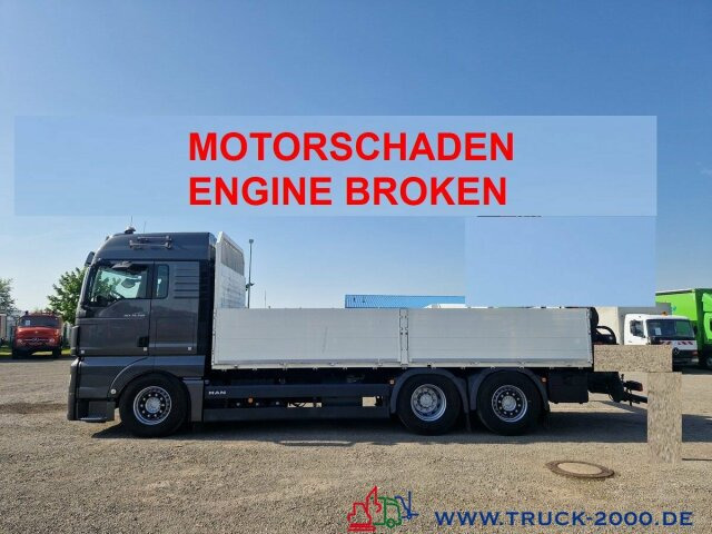 MAN TGX 26.500 Motorschaden / Engine broken - Madelveok/ Platvormveok, Kraanaga veoauto: pilt 1 MAN TGX 26.500 Motorschaden / Engine broken - Madelveok/ Platvormveok, Kraanaga veoauto: pilt 1
