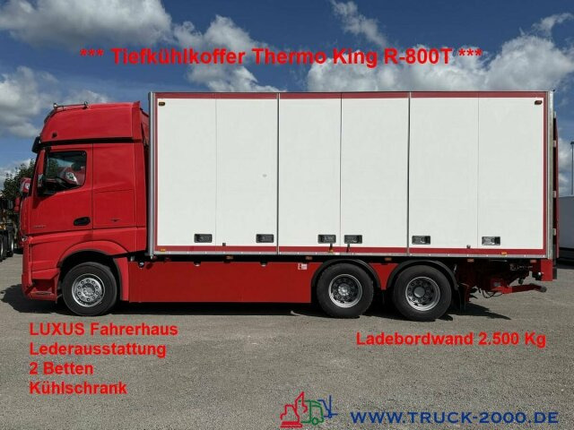 Mercedes-Benz Actros 2663 Tiefkühler Thermo King T-800R + LBW - Külmutiga veoauto: pilt 1 Mercedes-Benz Actros 2663 Tiefkühler Thermo King T-800R + LBW - Külmutiga veoauto: pilt 1