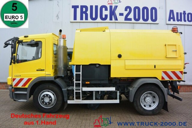 Mercedes-Benz Atego 1524 Bucher Johnston VS650 Deutsches Gerät - Tänavapühkimismasin: pilt 1 Mercedes-Benz Atego 1524 Bucher Johnston VS650 Deutsches Gerät - Tänavapühkimismasin: pilt 1