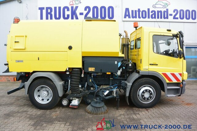 Tänavapühkimismasin Mercedes-Benz Atego 1524 Bucher Johnston VS651 Deutsches Gerät: pilt 9