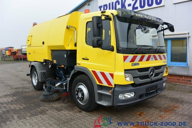 Tänavapühkimismasin Mercedes-Benz Atego 1524 Bucher Johnston VS651 Deutsches Gerät: pilt 13