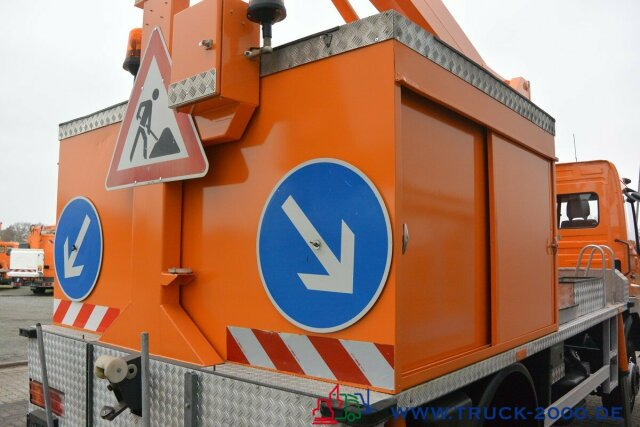 Veoautolt tõusev platvorm Mercedes-Benz Atego 815 Wumag WT170 17 m seitl. Auslage 11.3 m: pilt 6