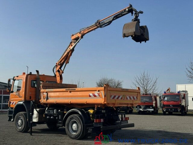 Kallurauto, Kraanaga veoauto Mercedes-Benz Axor 1829 4x4 Atlas 7m=800kg FB Winterdienst: pilt 12