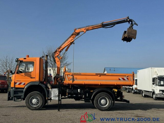 Kallurauto, Kraanaga veoauto Mercedes-Benz Axor 1829 4x4 Atlas 7m=800kg FB Winterdienst: pilt 7