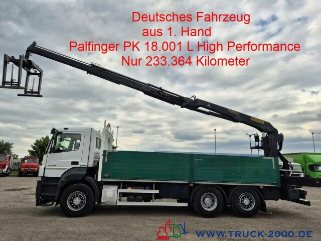 Mercedes-Benz Axor 2536 Palfinger PK 18001 HP Nur 233.964 KM - Madelveok/ Platvormveok, Kraanaga veoauto: pilt 1 Mercedes-Benz Axor 2536 Palfinger PK 18001 HP Nur 233.964 KM - Madelveok/ Platvormveok, Kraanaga veoauto: pilt 1