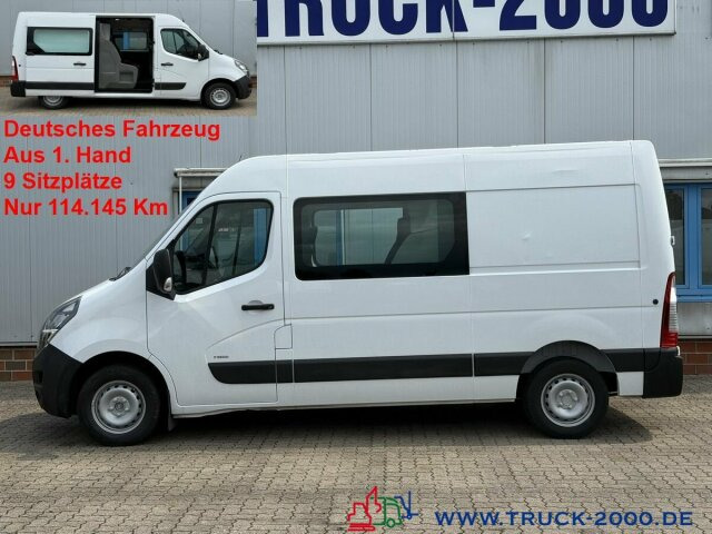 Opel Movano F3500 Mixto 7 Sitzer Hoch & Lang + AHK - Kaubik: pilt 1 Opel Movano F3500 Mixto 7 Sitzer Hoch & Lang + AHK - Kaubik: pilt 1