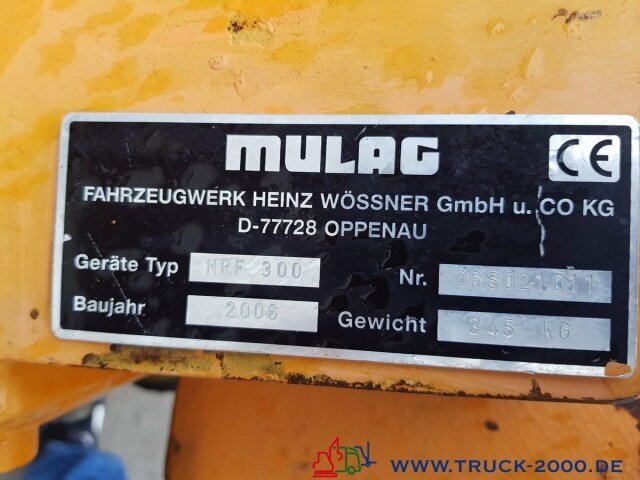 Poomniiduk Unimog Mulag MRF 300 Schlegelmähkopf MS + Ausleger: pilt 6