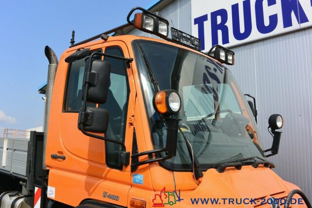 Unimog U 400 4 x 4 Mulag Teleskopausleger + Zapfwelle - Madelveok/ Platvormveok, Kommunaal-/ Erisõiduk: pilt 2 Unimog U 400 4 x 4 Mulag Teleskopausleger + Zapfwelle - Madelveok/ Platvormveok, Kommunaal-/ Erisõiduk: pilt 2