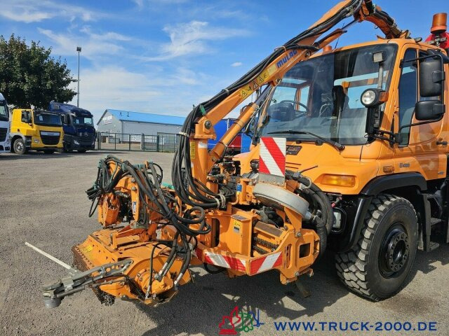 Unimog U 400 Vario Pilot Mähtür + Mulag Mähkombination - Kallurauto: pilt 4 Unimog U 400 Vario Pilot Mähtür + Mulag Mähkombination - Kallurauto: pilt 4