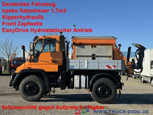 Unimog U 400 4x4 Winterdienst epoke Salzstreuer 238 PS - Veoauto: pilt 1 Unimog U 400 4x4 Winterdienst epoke Salzstreuer 238 PS - Veoauto: pilt 1