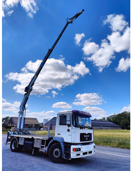 MAN 18.410 F2000 Cormach 22000 E4F + jib - Madelveok/ Platvormveok, Kraanaga veoauto: pilt 1 MAN 18.410 F2000 Cormach 22000 E4F + jib - Madelveok/ Platvormveok, Kraanaga veoauto: pilt 1
