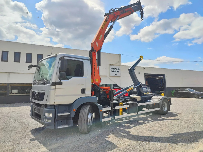 MAN TGM 18.290 4x2 Euro 6 + Crane Palfinger PK15500 - Konkstõstukiga veoauto, Kraanaga veoauto: pilt 1 MAN TGM 18.290 4x2 Euro 6 + Crane Palfinger PK15500 - Konkstõstukiga veoauto, Kraanaga veoauto: pilt 1