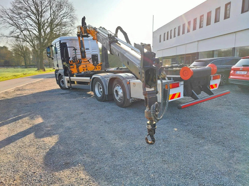 MAN TGX 26.400 6x2 Euro5 Container LEEBUR + Crane Effer 145 - Konkstõstukiga veoauto, Kraanaga veoauto: pilt 5 MAN TGX 26.400 6x2 Euro5 Container LEEBUR + Crane Effer 145 - Konkstõstukiga veoauto, Kraanaga veoauto: pilt 5