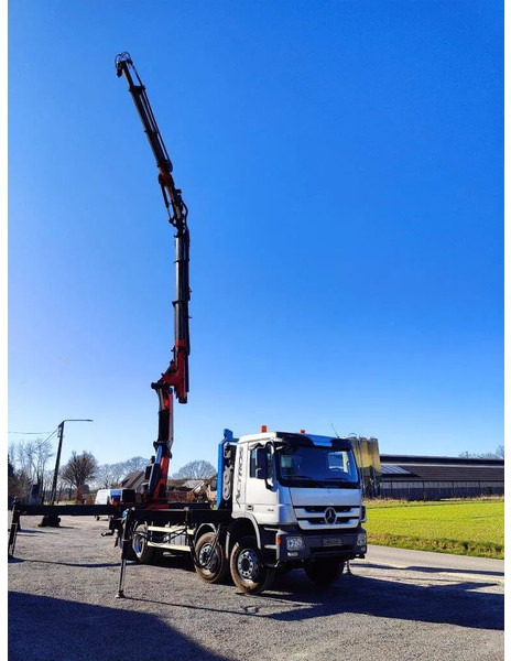 Kraanaga veoauto Mercedes-Benz Actros 4151 V8 8x4 Palfinger PK78002: pilt 16