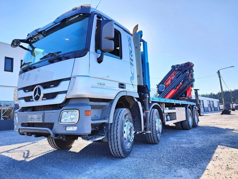 Mercedes-Benz Actros 4151 V8 8x4 Palfinger PK78002 + Flyjib PJ170 - Madelveok/ Platvormveok, Kraanaga veoauto: pilt 1 Mercedes-Benz Actros 4151 V8 8x4 Palfinger PK78002 + Flyjib PJ170 - Madelveok/ Platvormveok, Kraanaga veoauto: pilt 1