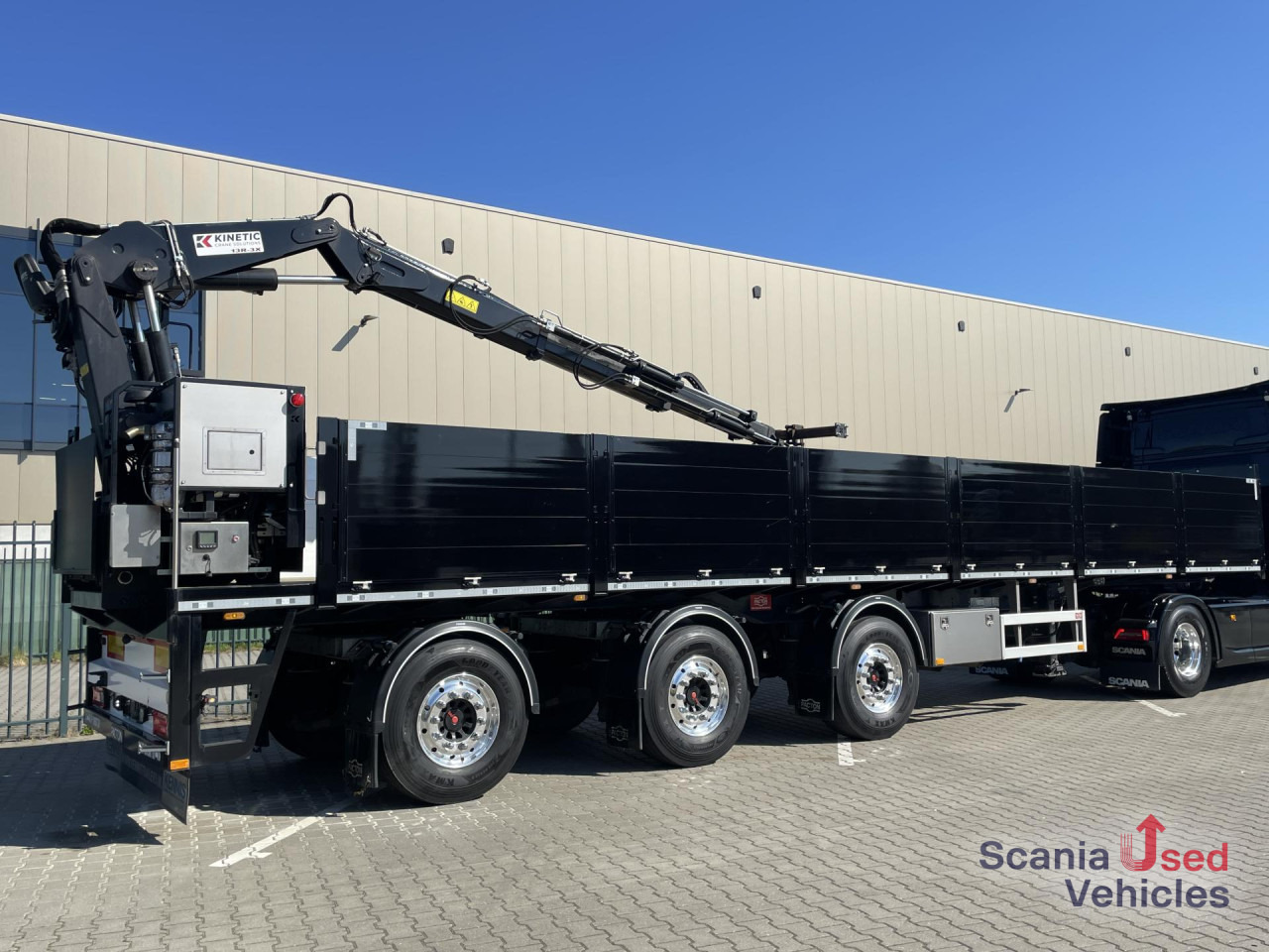 PACTON PACTON TPL.342 CB LIFT AXLE KINETIC 13R-3X CRANE - Platvormhaagis/ Madelhaagis: pilt 1 PACTON PACTON TPL.342 CB LIFT AXLE KINETIC 13R-3X CRANE - Platvormhaagis/ Madelhaagis: pilt 1