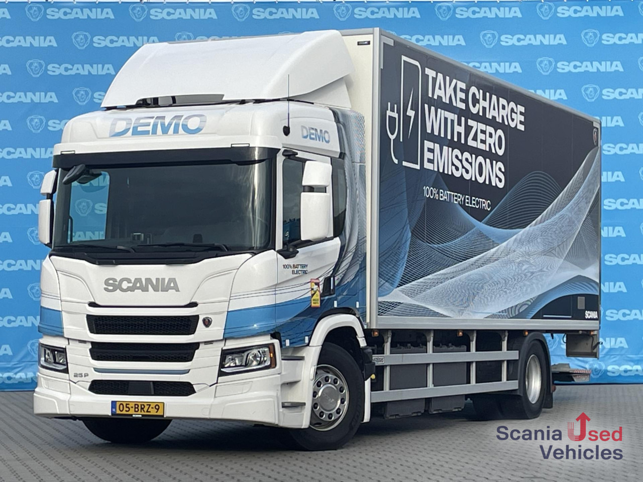 SCANIA 25P BEV B4x2NA ELECTRIC TAIL LIFT 2.5T 760X250X264 - Kasti veoauto, Elektriveok: pilt 1 SCANIA 25P BEV B4x2NA ELECTRIC TAIL LIFT 2.5T 760X250X264 - Kasti veoauto, Elektriveok: pilt 1