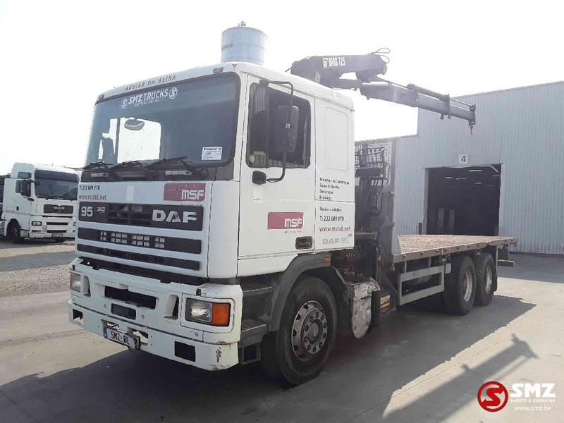 DAF 95 360 ATI lames hiab 125 Steel top - Madelveok/ Platvormveok, Kraanaga veoauto: pilt 3 DAF 95 360 ATI lames hiab 125 Steel top - Madelveok/ Platvormveok, Kraanaga veoauto: pilt 3