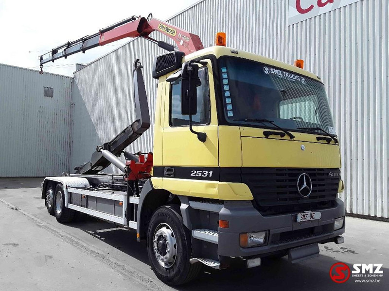 Mercedes-Benz Actros 2631 palfinger pk 14080-4 - Konteinerveduk/ Tõstukiga veoauto, Kraanaga veoauto: pilt 1 Mercedes-Benz Actros 2631 palfinger pk 14080-4 - Konteinerveduk/ Tõstukiga veoauto, Kraanaga veoauto: pilt 1