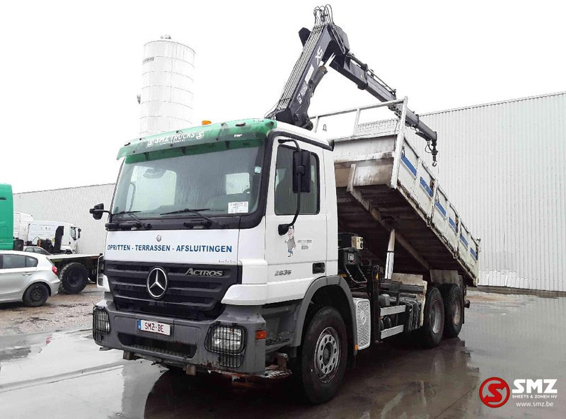 Mercedes-Benz Actros 2636 hiab 166e3 - Kallurauto, Kraanaga veoauto: pilt 2 Mercedes-Benz Actros 2636 hiab 166e3 - Kallurauto, Kraanaga veoauto: pilt 2