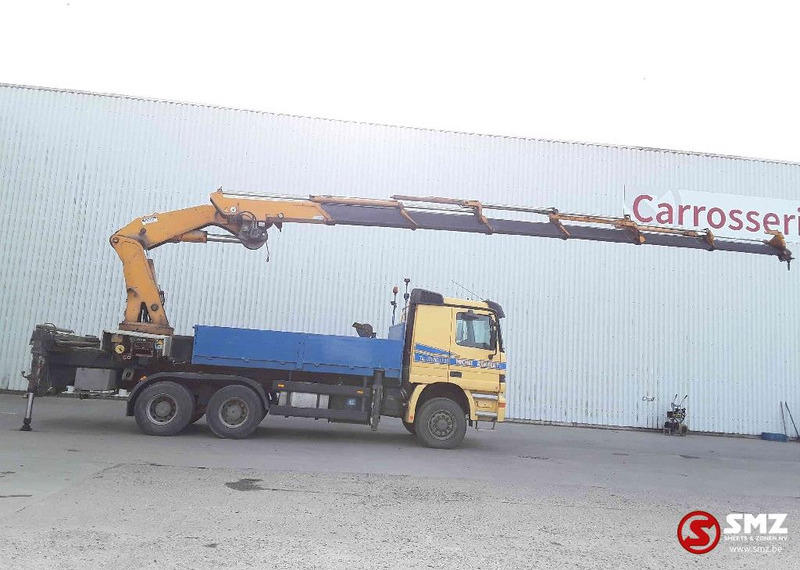 Mercedes-Benz Actros 3340 6x6 Effer 680 6s ext/remote 338'km - Madelveok/ Platvormveok, Kraanaga veoauto: pilt 4 Mercedes-Benz Actros 3340 6x6 Effer 680 6s ext/remote 338'km - Madelveok/ Platvormveok, Kraanaga veoauto: pilt 4