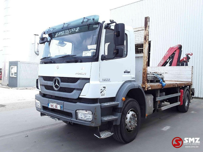 Mercedes-Benz Axor 1833 Fassi f 110a 284000km airco TOP condition - Madelveok/ Platvormveok, Kraanaga veoauto: pilt 3 Mercedes-Benz Axor 1833 Fassi f 110a 284000km airco TOP condition - Madelveok/ Platvormveok, Kraanaga veoauto: pilt 3