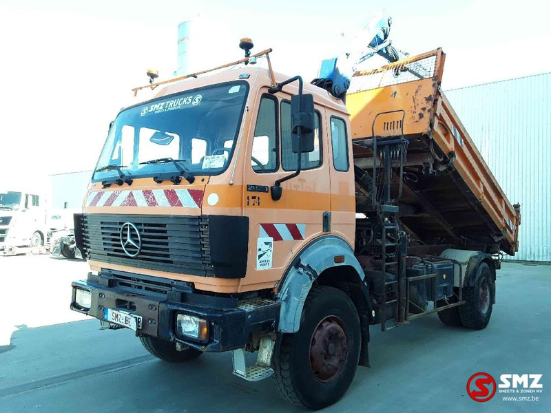 Mercedes-Benz SL 2024 top condition tipper-crane - Kallurauto, Kraanaga veoauto: pilt 3 Mercedes-Benz SL 2024 top condition tipper-crane - Kallurauto, Kraanaga veoauto: pilt 3