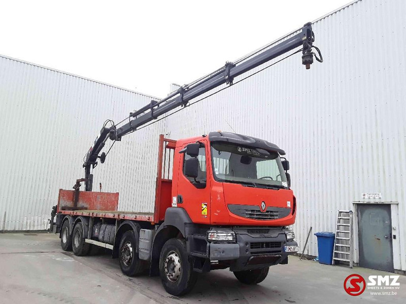 Renault Kerax 410 DXI hiab 200/4 +remote - Madelveok/ Platvormveok, Kraanaga veoauto: pilt 1 Renault Kerax 410 DXI hiab 200/4 +remote - Madelveok/ Platvormveok, Kraanaga veoauto: pilt 1