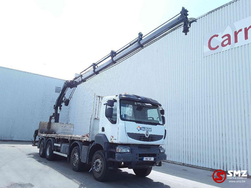 Renault Kerax 430 hiab 211 /4 +remote - Madelveok/ Platvormveok, Kraanaga veoauto: pilt 1 Renault Kerax 430 hiab 211 /4 +remote - Madelveok/ Platvormveok, Kraanaga veoauto: pilt 1