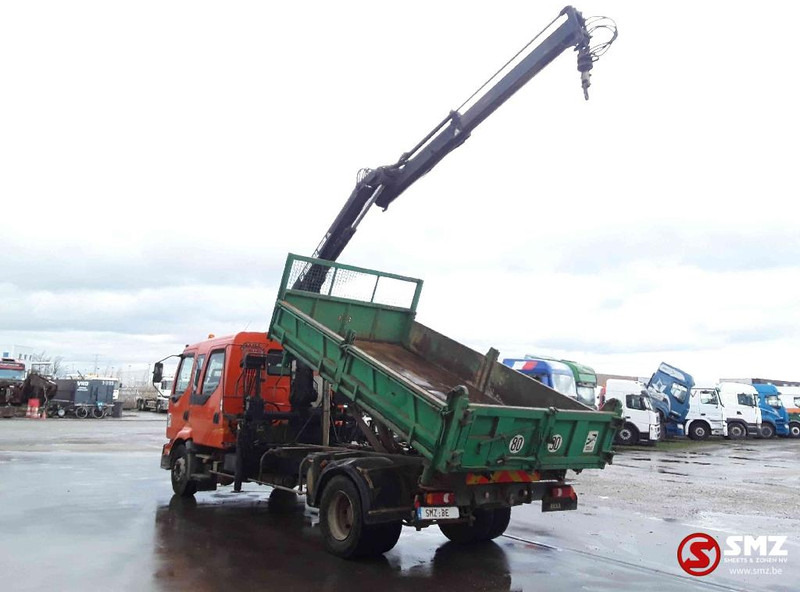 Kallurauto, Kraanaga veoauto Renault Midlum 210 Hiab 102 manual pump: pilt 9