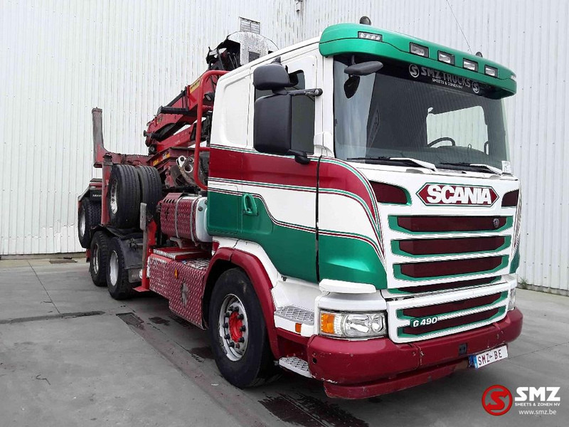 Scania G 490 +palfinger s 3000l82/faymonville - Sadulveok: pilt 1 Scania G 490 +palfinger s 3000l82/faymonville - Sadulveok: pilt 1