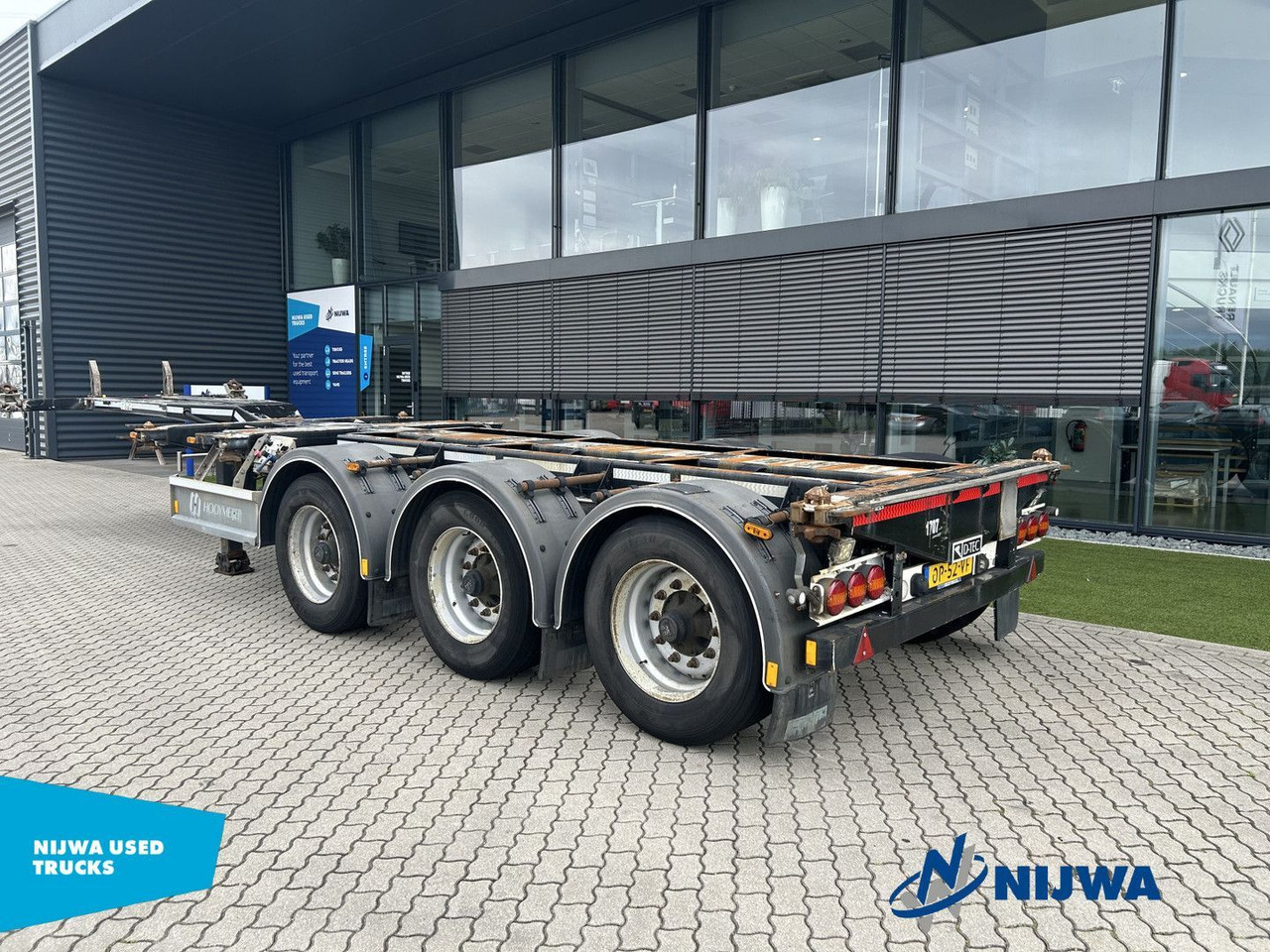 D-TEC FLEXITRAILER 20-30-40-45 ft containers + Genset - Konteinerveduk/ Tõstukiga poolhaagis: pilt 3 D-TEC FLEXITRAILER 20-30-40-45 ft containers + Genset - Konteinerveduk/ Tõstukiga poolhaagis: pilt 3