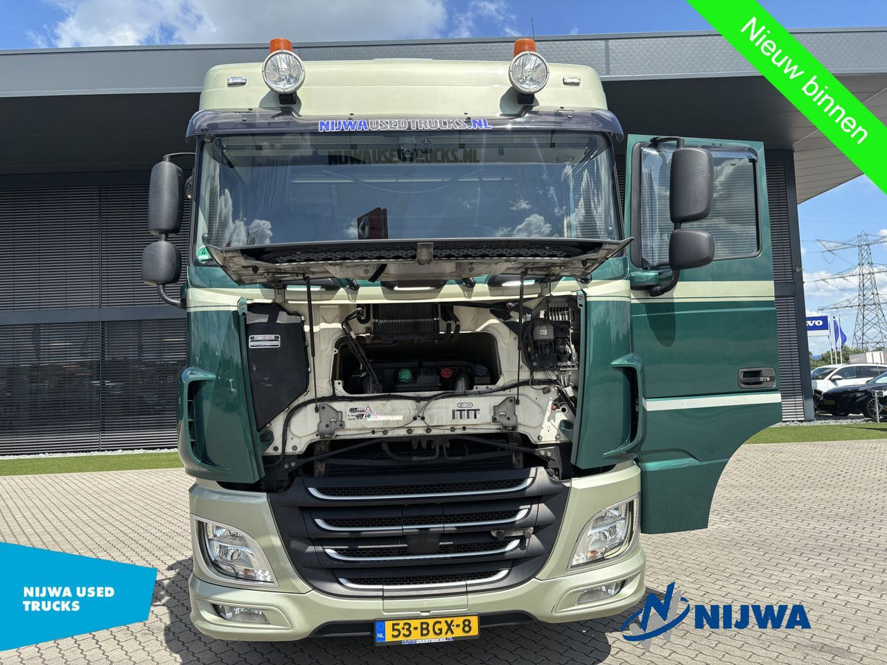 Konkstõstukiga veoauto DAF XF 460 8x2 20ft container systeem: pilt 13