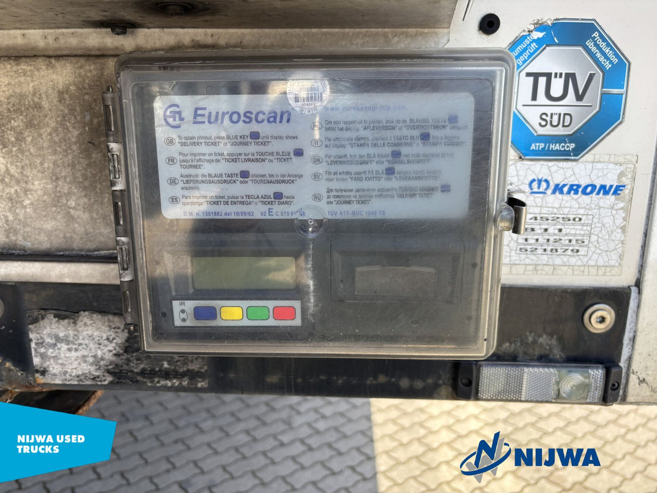 Külmutiga poolhaagis Krone SE SLX Spectrum 250 + Onderschuifklep 1500kg: pilt 19