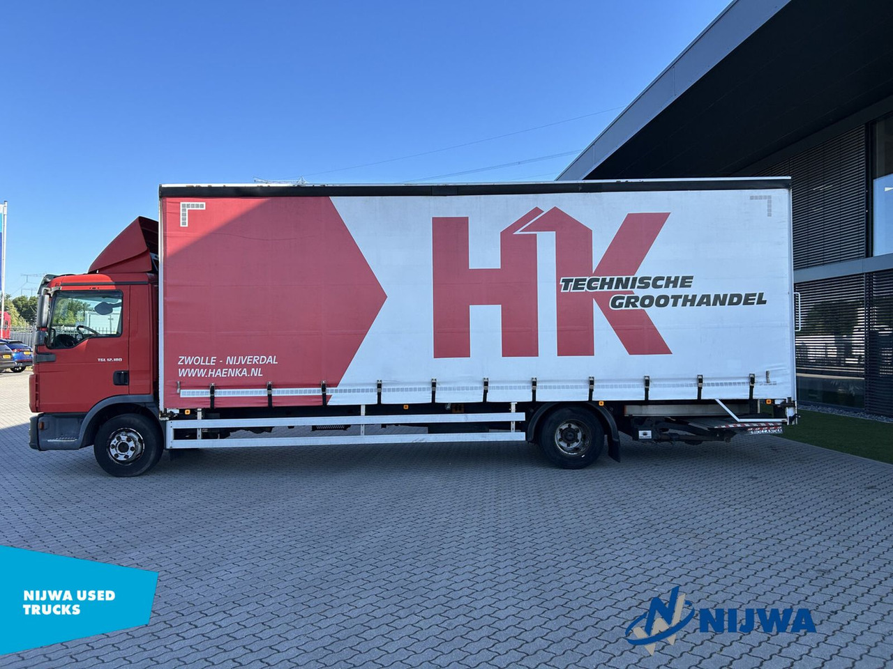 MAN TGL 12.180 4x2 Roldeur + Laadklep - Tent veoauto: pilt 5 MAN TGL 12.180 4x2 Roldeur + Laadklep - Tent veoauto: pilt 5