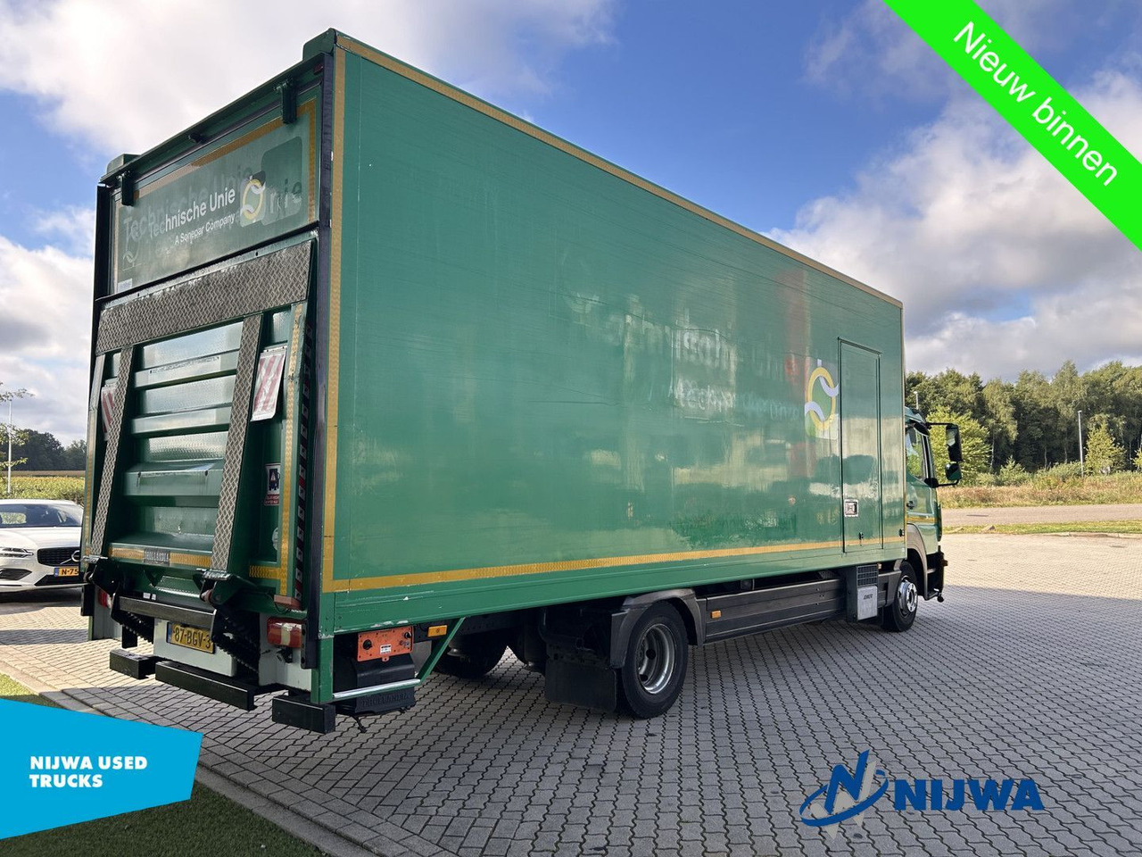 Mercedes-Benz Atego Laadklep + Zijdeur - Kasti veoauto: pilt 3 Mercedes-Benz Atego Laadklep + Zijdeur - Kasti veoauto: pilt 3