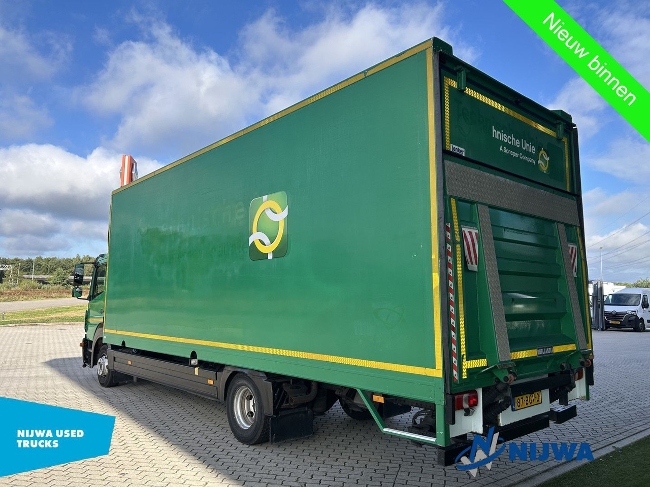 Mercedes-Benz Atego Laadklep + Zijdeur - Kasti veoauto: pilt 4 Mercedes-Benz Atego Laadklep + Zijdeur - Kasti veoauto: pilt 4