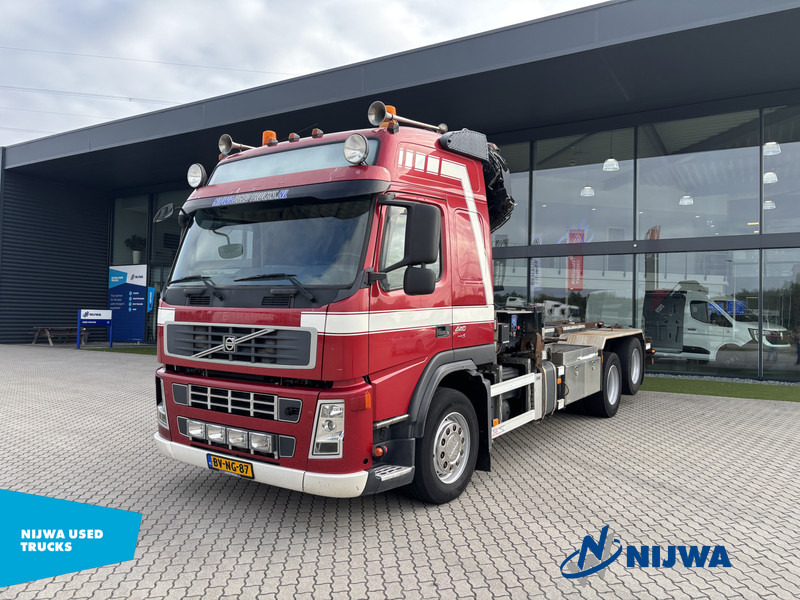 Volvo FM 440 6x2 Kabelsysteem + Kraan - Veoauto - kaablisüsteem, Kraanaga veoauto: pilt 1 Volvo FM 440 6x2 Kabelsysteem + Kraan - Veoauto - kaablisüsteem, Kraanaga veoauto: pilt 1