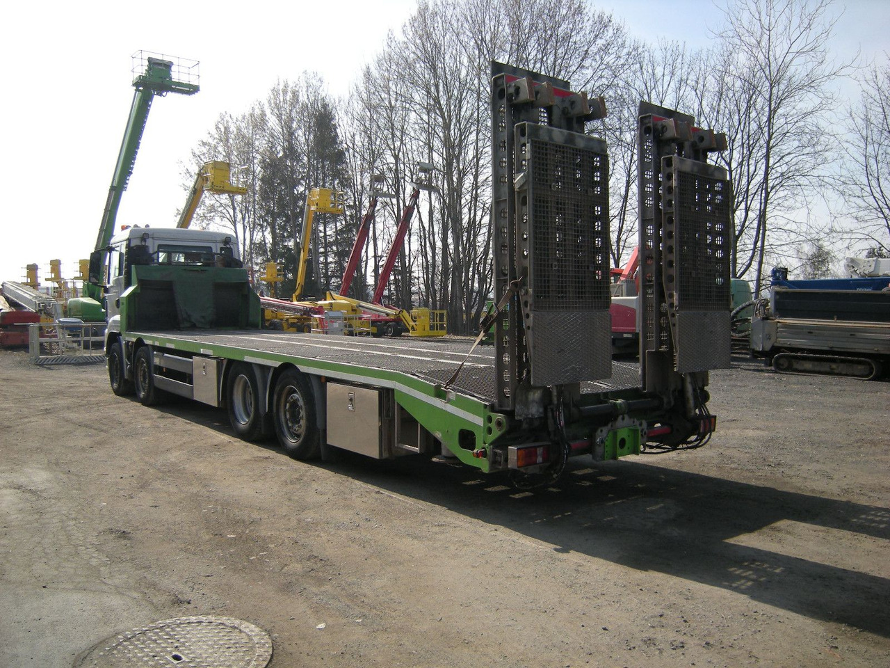 MAN 35.400, Zanner Plateau, Rampen, Winde - Puksiirauto: pilt 4 MAN 35.400, Zanner Plateau, Rampen, Winde - Puksiirauto: pilt 4